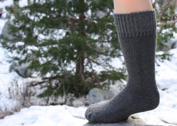 Superwarm Alpaca Socks - Grey