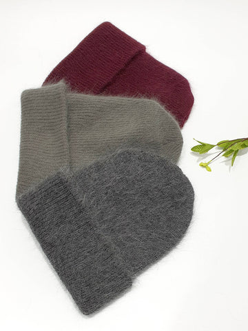 Angora Basic Beanie - Variety of Colors