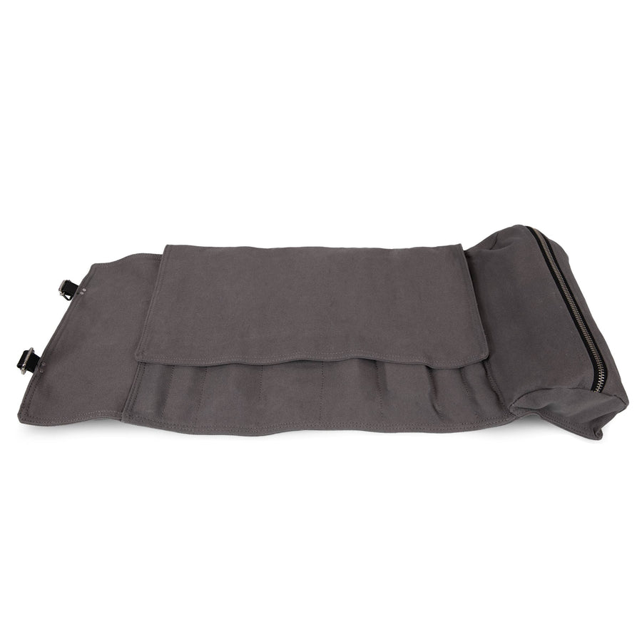 Barkeep Bar Tool Roll Up Kit: Gray with Black Accents