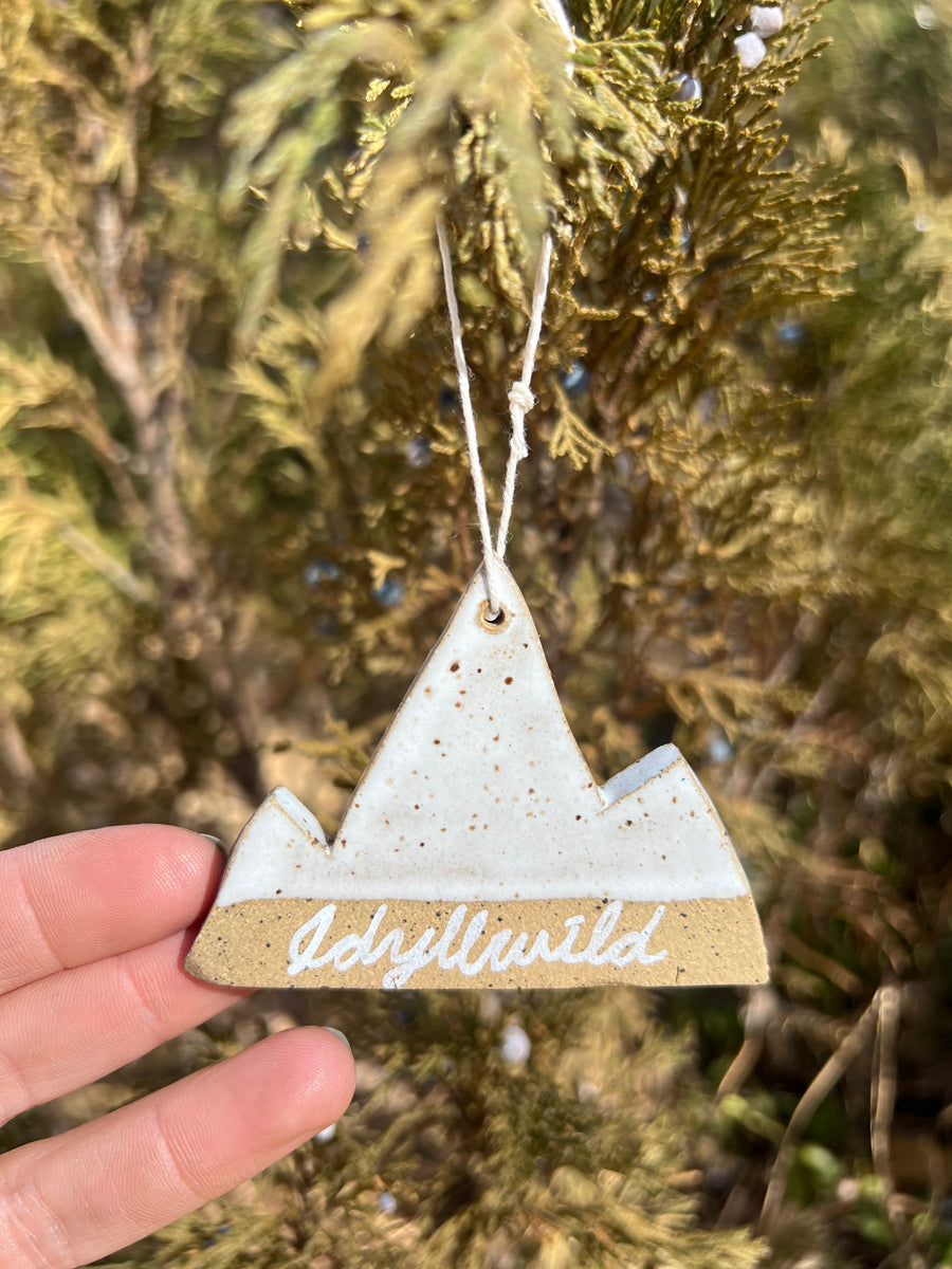 Idyllwild Mountain Ornament - Locally Handcrafted