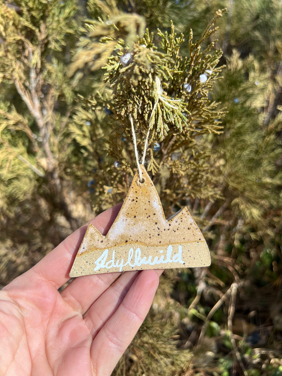 Idyllwild Mountain Ornament - Locally Handcrafted