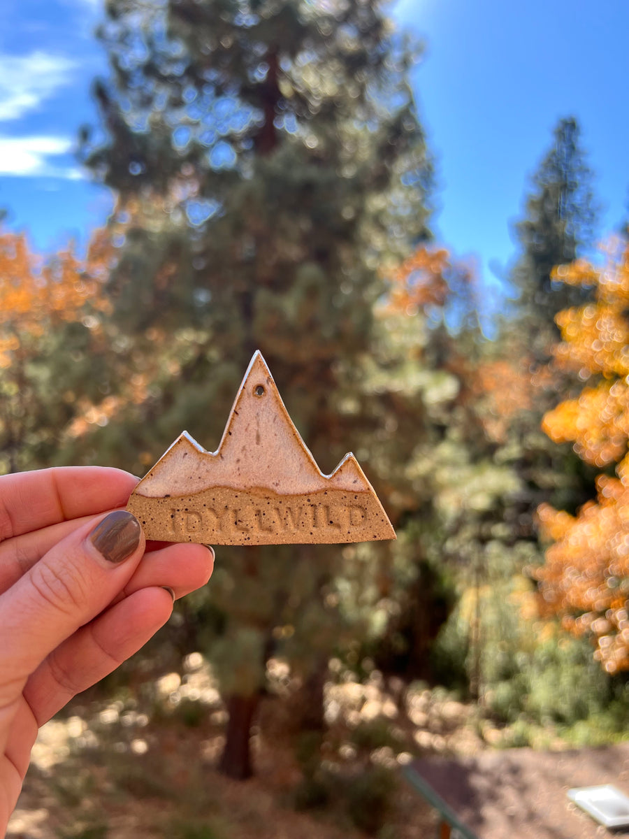 Idyllwild Mountain Ornament - Locally Handcrafted