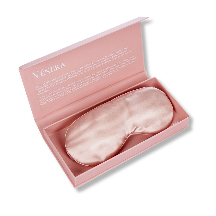 100% Pure Silk 3D Contour Sleep Mask - Rose Gold